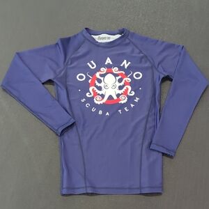 AND Men's Rashguard - Deep Blue